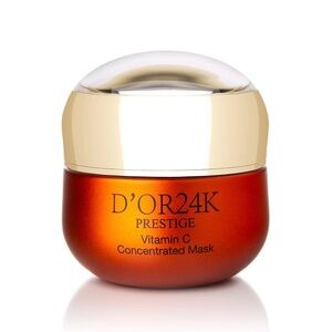 D'OR24K Prestige Vitamin C Concentrated Mask - Gold and Orange